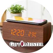 ワイヤレス充電機能付クロック